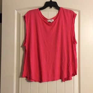 Hot Pink Open Back Top